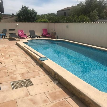 Villa Mamamia T4 Avec Piscine Proche Commerce Au Pied Des Cevennes Laroque  Buitenkant foto