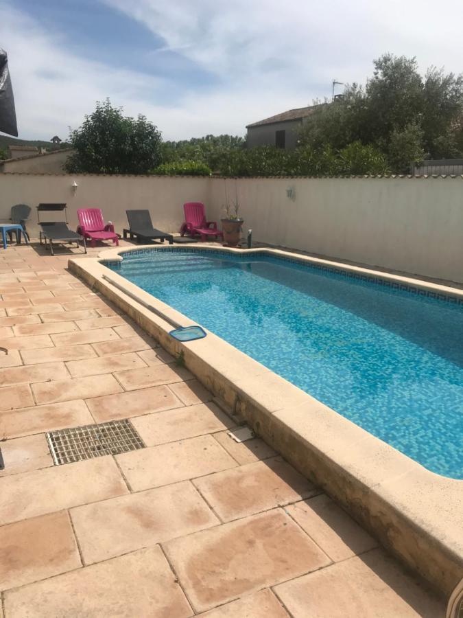 Villa Mamamia T4 Avec Piscine Proche Commerce Au Pied Des Cevennes Laroque  Buitenkant foto
